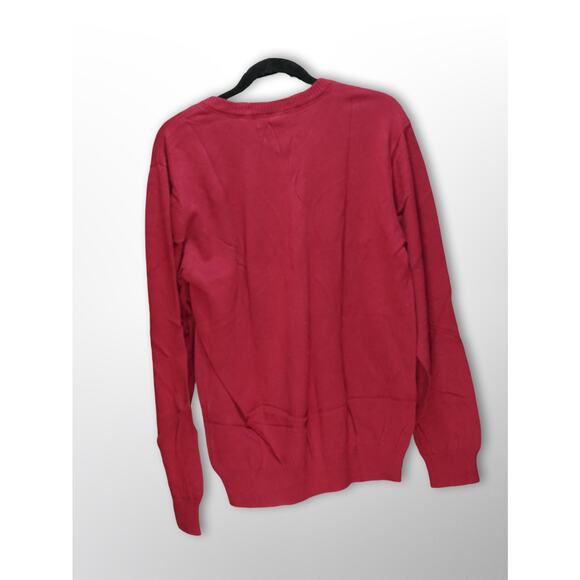 LRG Red V-Neck Sweater - Men's Large - Great Condition - Picture 2 of 2